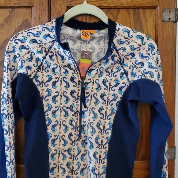 Tory Burch seahorse rash guard - Picture 2 of 5